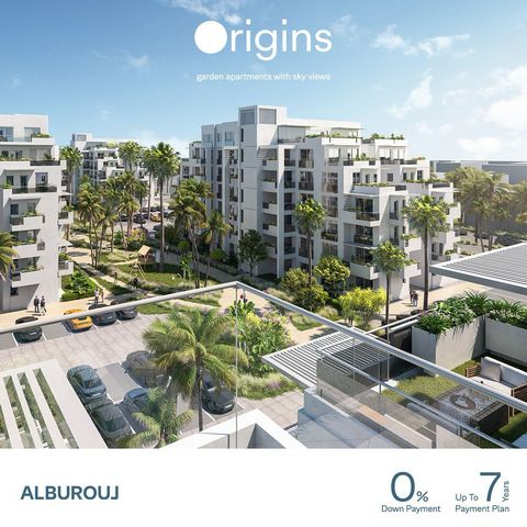 Apartments For sale in Origins - AlBurouj Compound